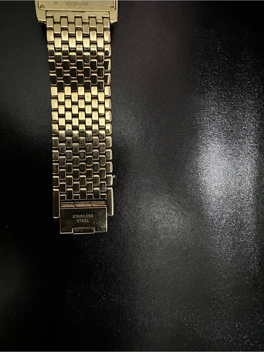 Wittnauer Gold Tone Crystal Dial Watch | Men’s | New Battery Needed